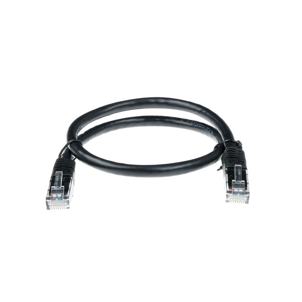 UTP patchcable black 5 m