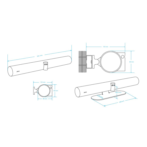 JABRA PANACAST 50 EMEA, GREY