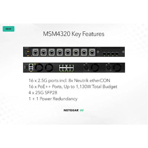 M4350-16M4V managed switch (MSM4320)