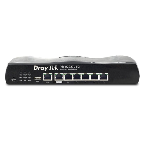 Vigor 2927L 5G modem met Dual SIM card slot en dual Gigabit WAN breedband router Vigor 2927L 5G modem met Dual SIM card slot en dual Gigabit WAN breedband router